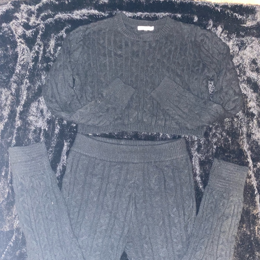 Knitted two piece set